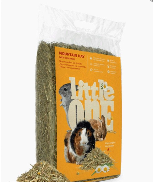 Little One сено горное с ромашкой 400г