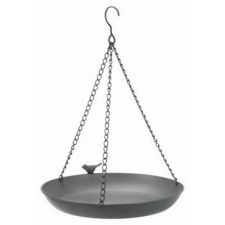 Trixie миска подвесная для птиц, металл, 2,2 л/ф 30 см серый