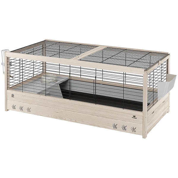 Клетка ARENA 120 NERA для морских свинок и кроликов (деревянная)
