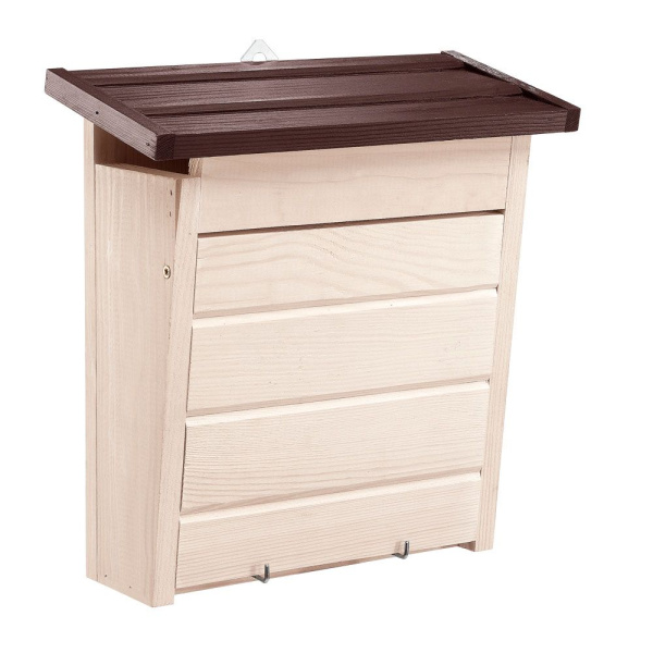 Домик для птиц N8 NEST (деревянный, белый)