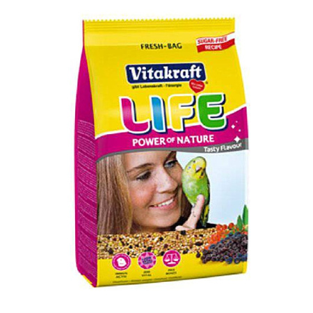 Витакрафт LIFE POWER of NATURE основной д/волнистых попугаев 800г